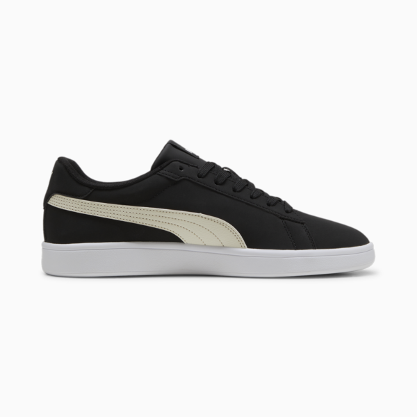 PUMA Smash 3.0 Buck Sneakers, PUMA Black-Alpine Snow-PUMA White, large-ZAF