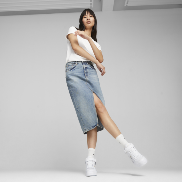 Tenis Mujer Carina Street Lux, PUMA White-PUMA White-PUMA Gold, large-MEX