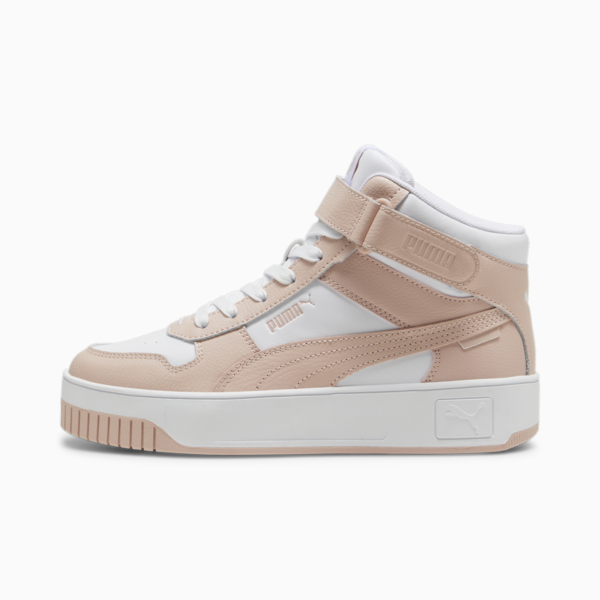 Carina Street Mid Women's Sneakers, PUMA White-Rose Quartz, large-ZAF