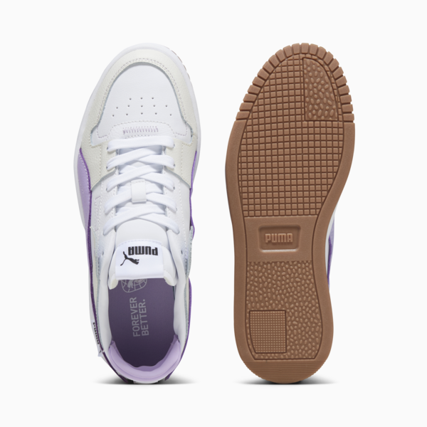 Carina Street VTG Women's Sneakers, PUMA White-Vivid Violet-Vapor Gray, large-ZAF