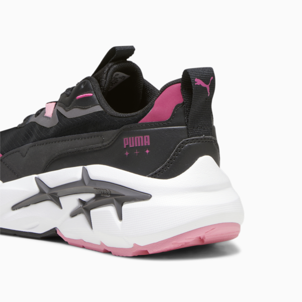 Spina Nitro Women's Sneakers, PUMA Black-Pinktastic, large-ZAF