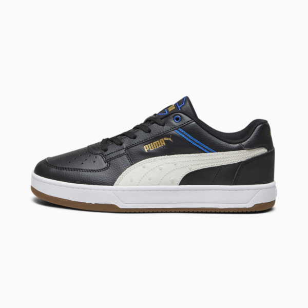 PUMA Caven 2.0 Retro Academia Sneakers, PUMA Black-Warm White-PUMA Team Royal-Gold-Gum, large-ZAF