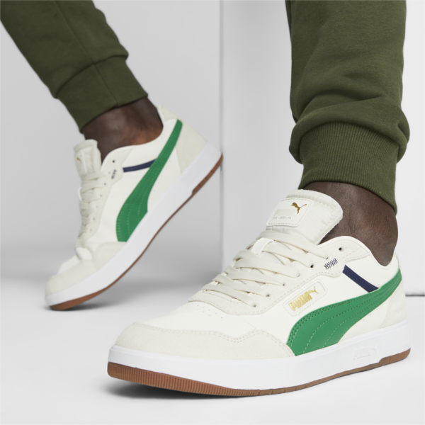 Court Ultra 75 Years Sneakers, Warm White-Archive Green, large-ZAF