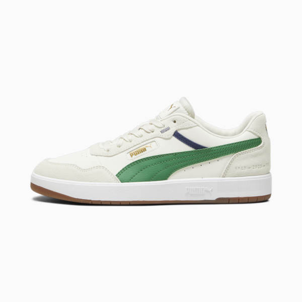 Court Ultra 75 Years Sneakers, Warm White-Archive Green, large-ZAF