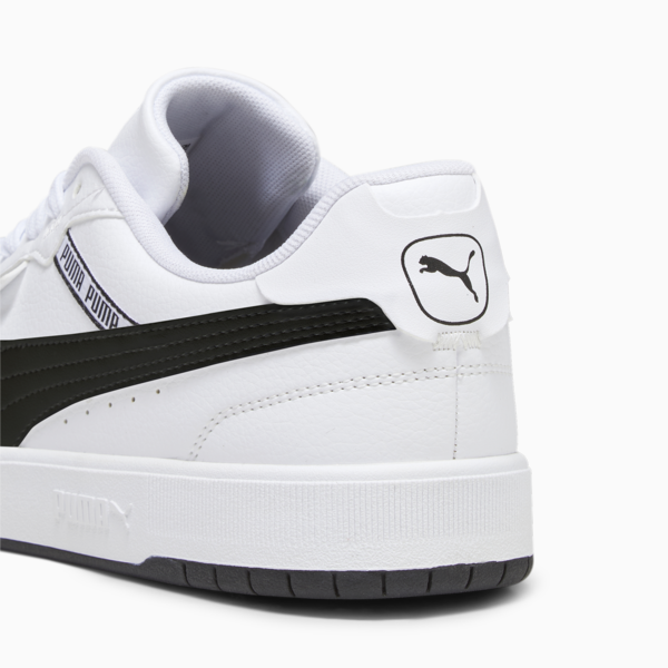 Court Ultra Lite Logo Sneakers, PUMA White-PUMA Black, large-ZAF