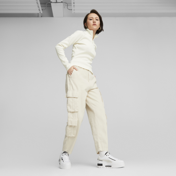 Mayze Crashed Women's Sneakers, PUMA White-PUMA Black, large-ZAF