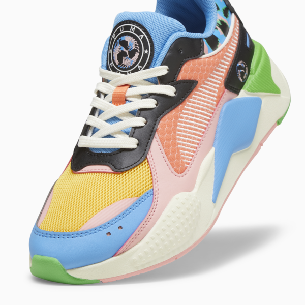 RS-X "Women on the Ball" Women's Sneakers, Hot Heat-Frosted Ivory, large-ZAF