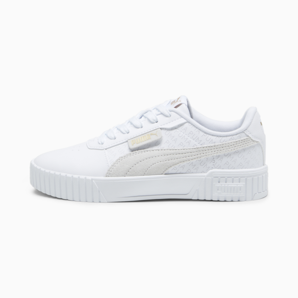 Carina 2.0 Women's Sneakers, PUMA White-PUMA Gold, large-ZAF
