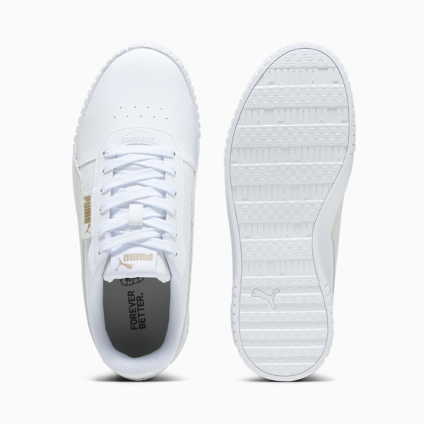 Carina 2.0 Women's Sneakers, PUMA White-PUMA Gold, large-ZAF