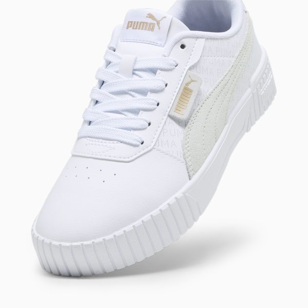 Carina 2.0 Women's Sneakers, PUMA White-PUMA Gold, large-ZAF