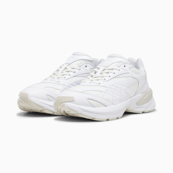 Velophasis Luxe Sport II Sneakers, PUMA White-Alpine Snow, large-ZAF