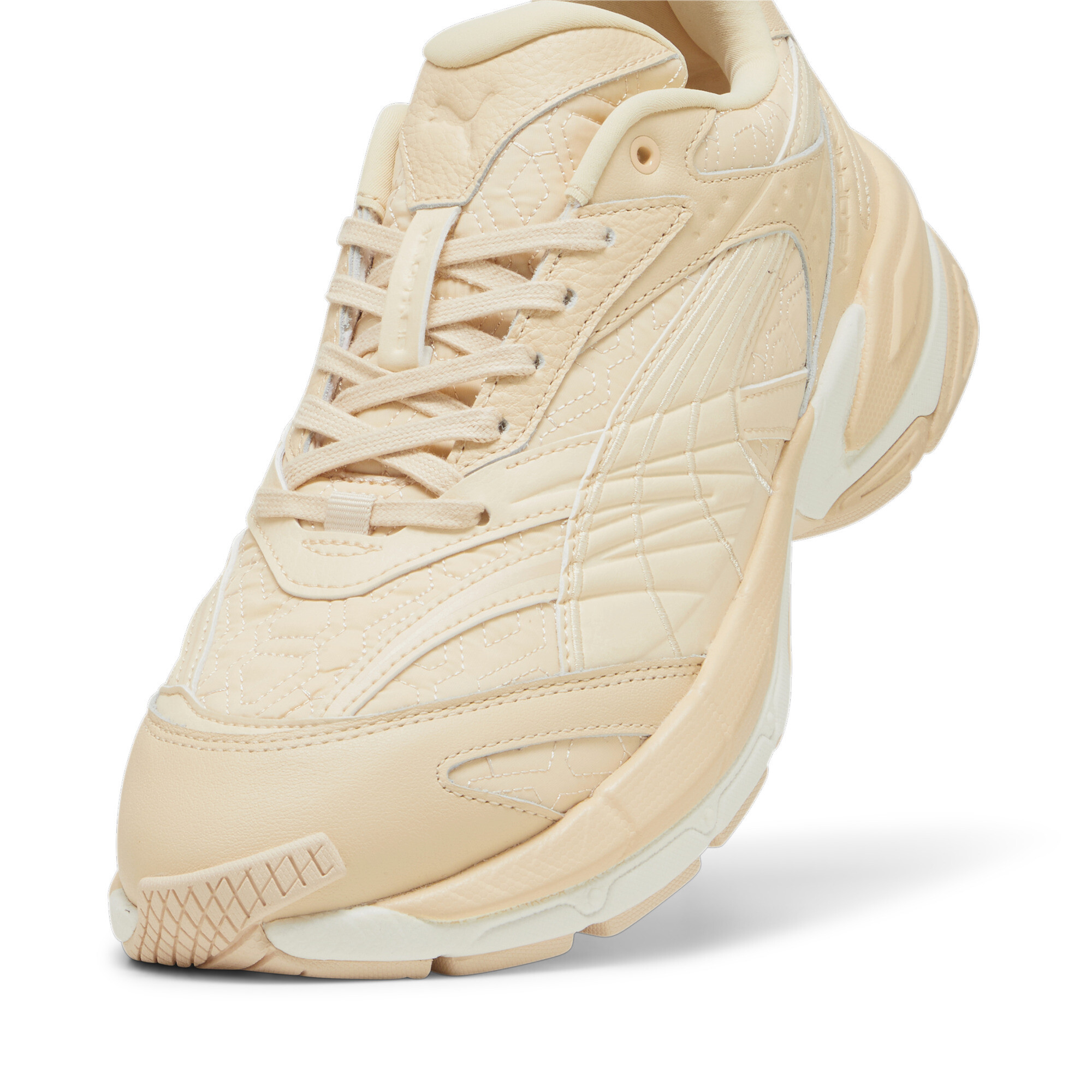 Men's PUMA Velophasis Luxe Sport II Sneakers In Beige, Size EU 47