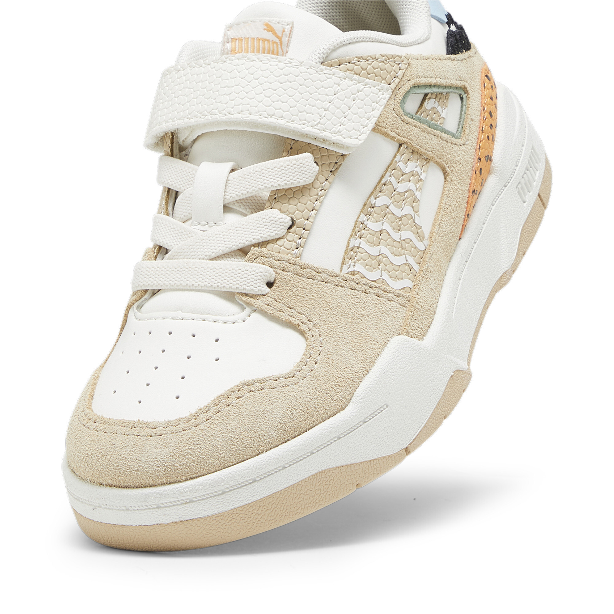 Kids' PUMA Slipstream Mix Match Sneakers In White, Size EU 34