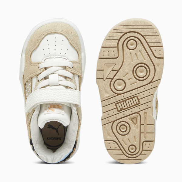 Slipstream Mix Match Toddlers' Sneakers, Warm White-Granola-Silver Sky, large-ZAF
