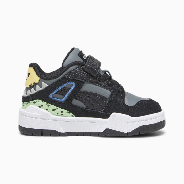 Slipstream Mix Match Toddlers' Sneakers, Cool Dark Gray-PUMA Black-Flaxen, large-ZAF
