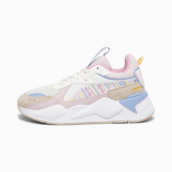 RS-X Sweater Weather Youth Sneakers, Warm White-PUMA White, large-ZAF