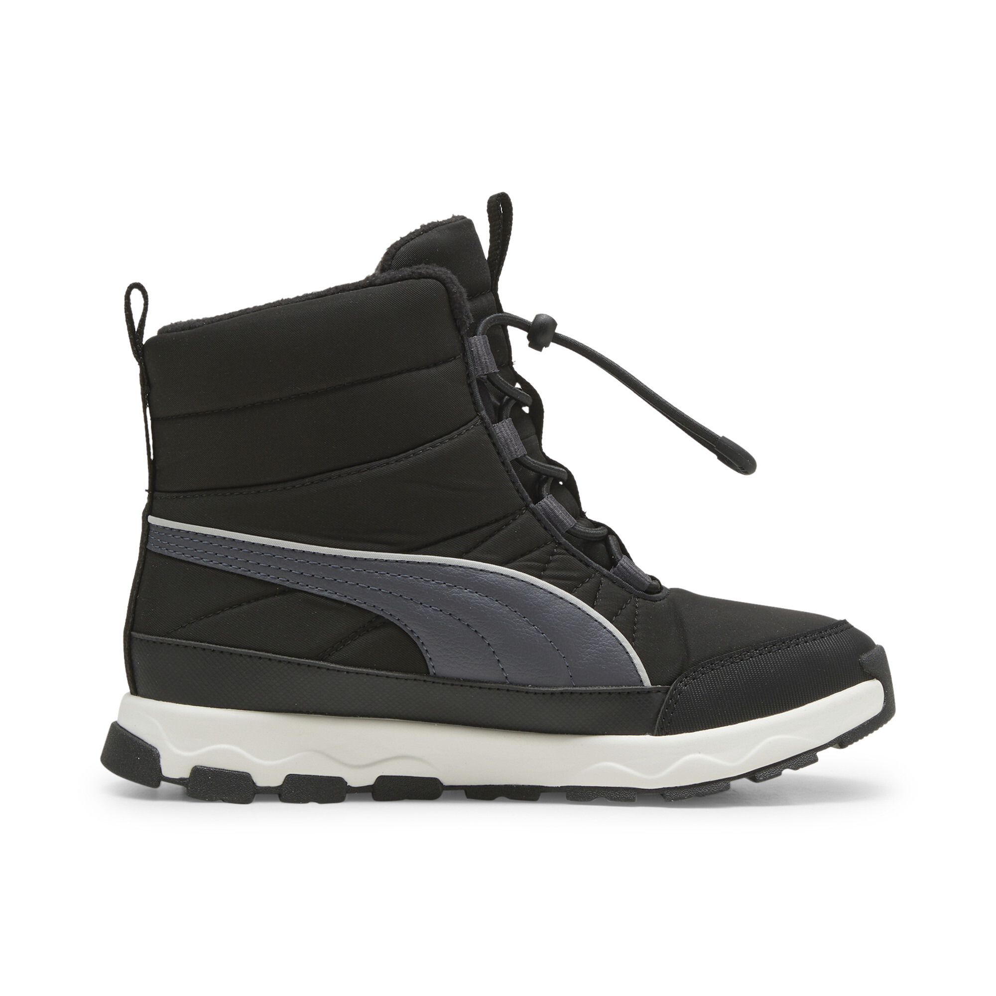 PUMA Evolve schoenen, Zwart/Grijs/Wit, Maat 38,5 thumbnail 3