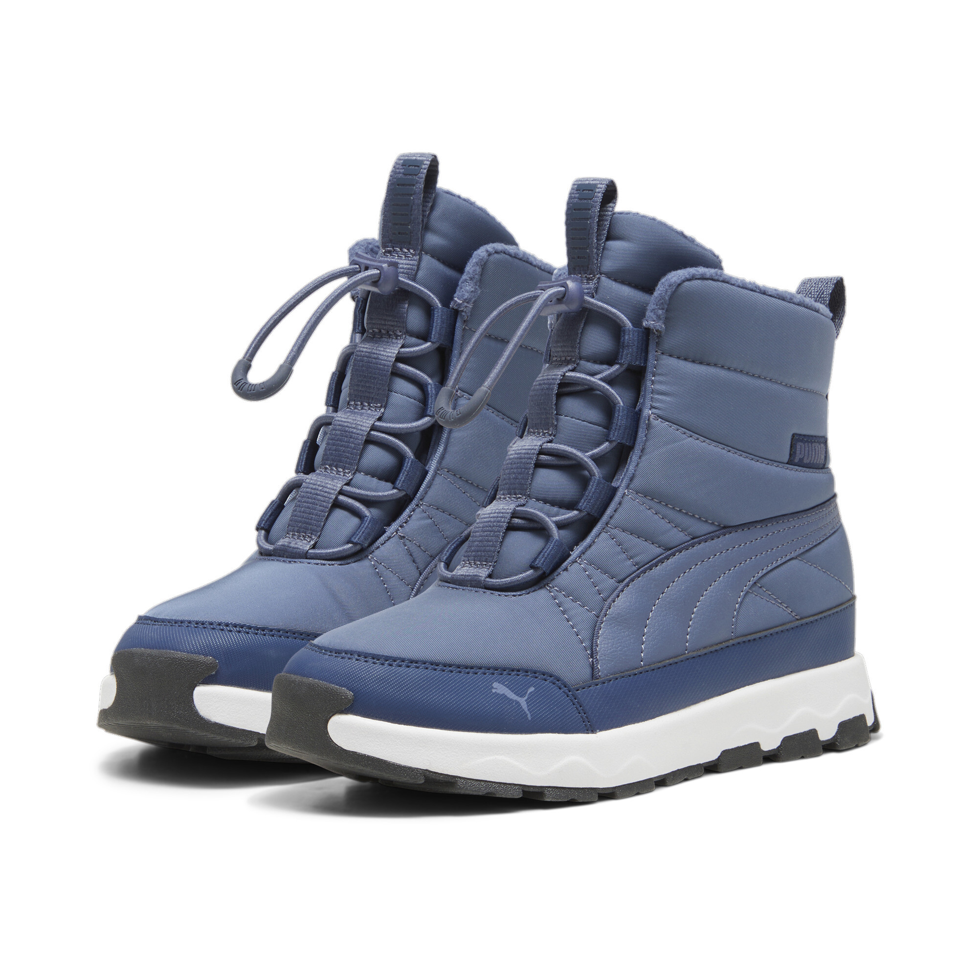 PUMA Evolve schoenen, Blauw/Wit, Maat 35,5 thumbnail 6