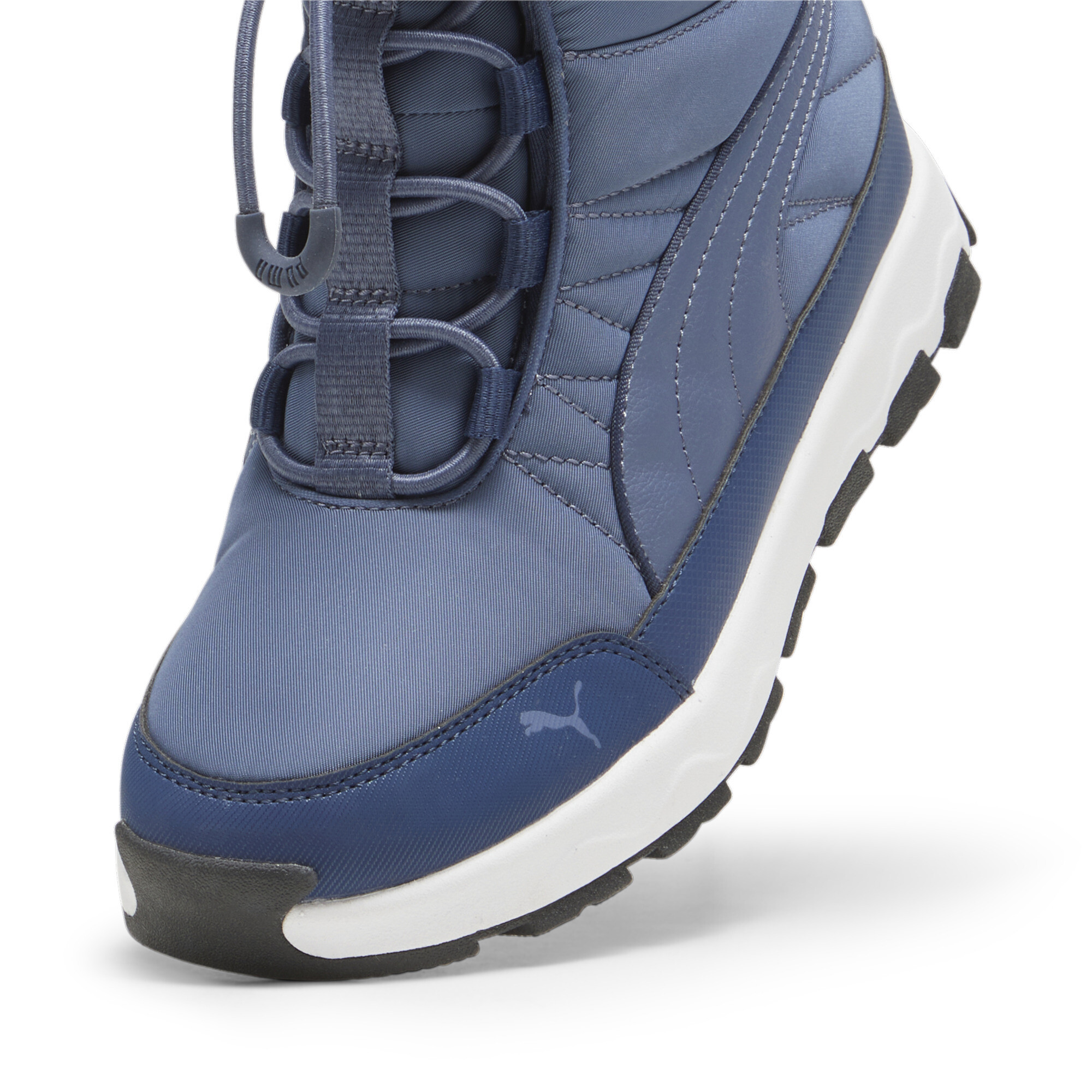 PUMA Evolve schoenen, Blauw/Wit, Maat 35,5 thumbnail 2
