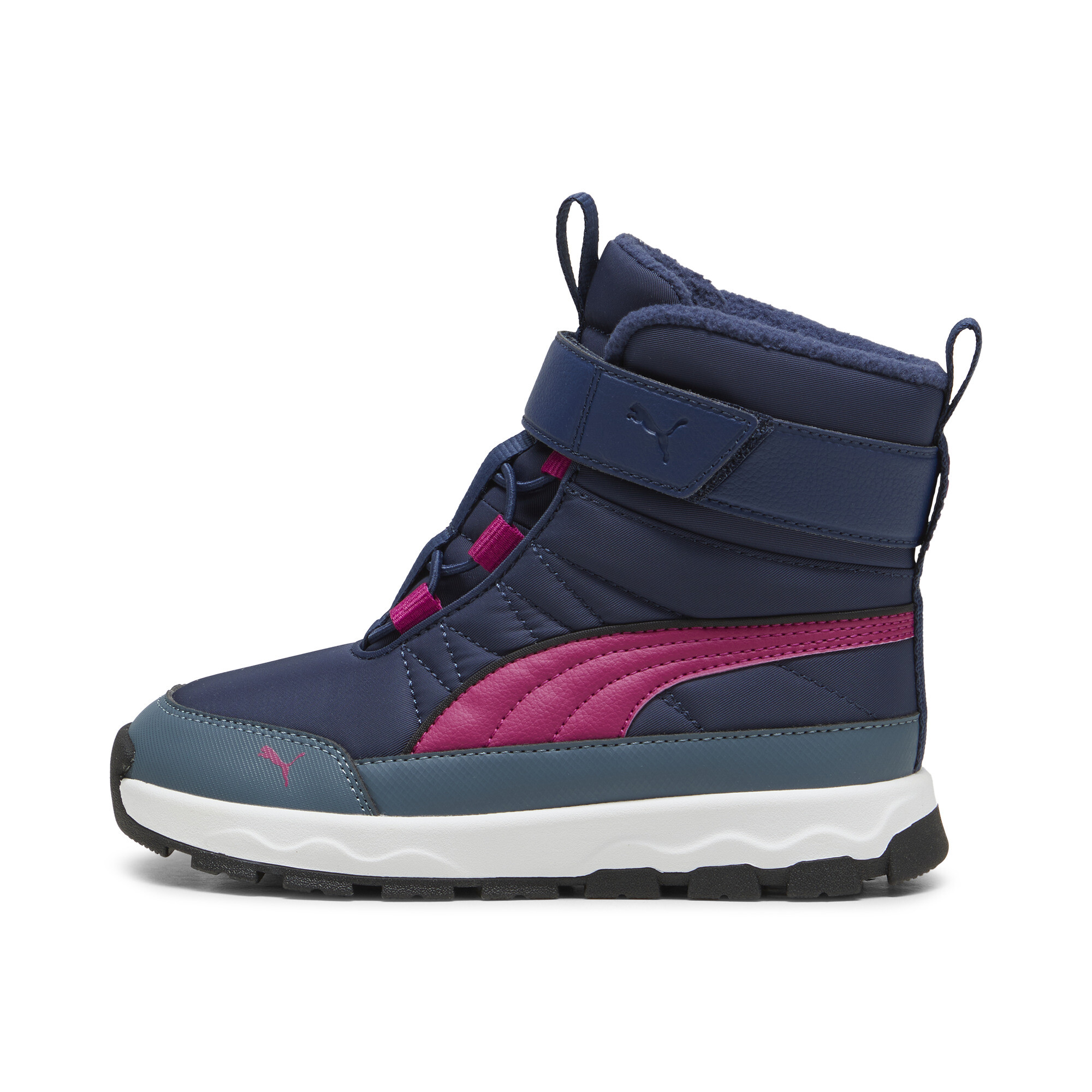 Puma Evolve Stiefel Kinder | Mit Plain | Persian Blue/Magenta Gleam | Größe: 34