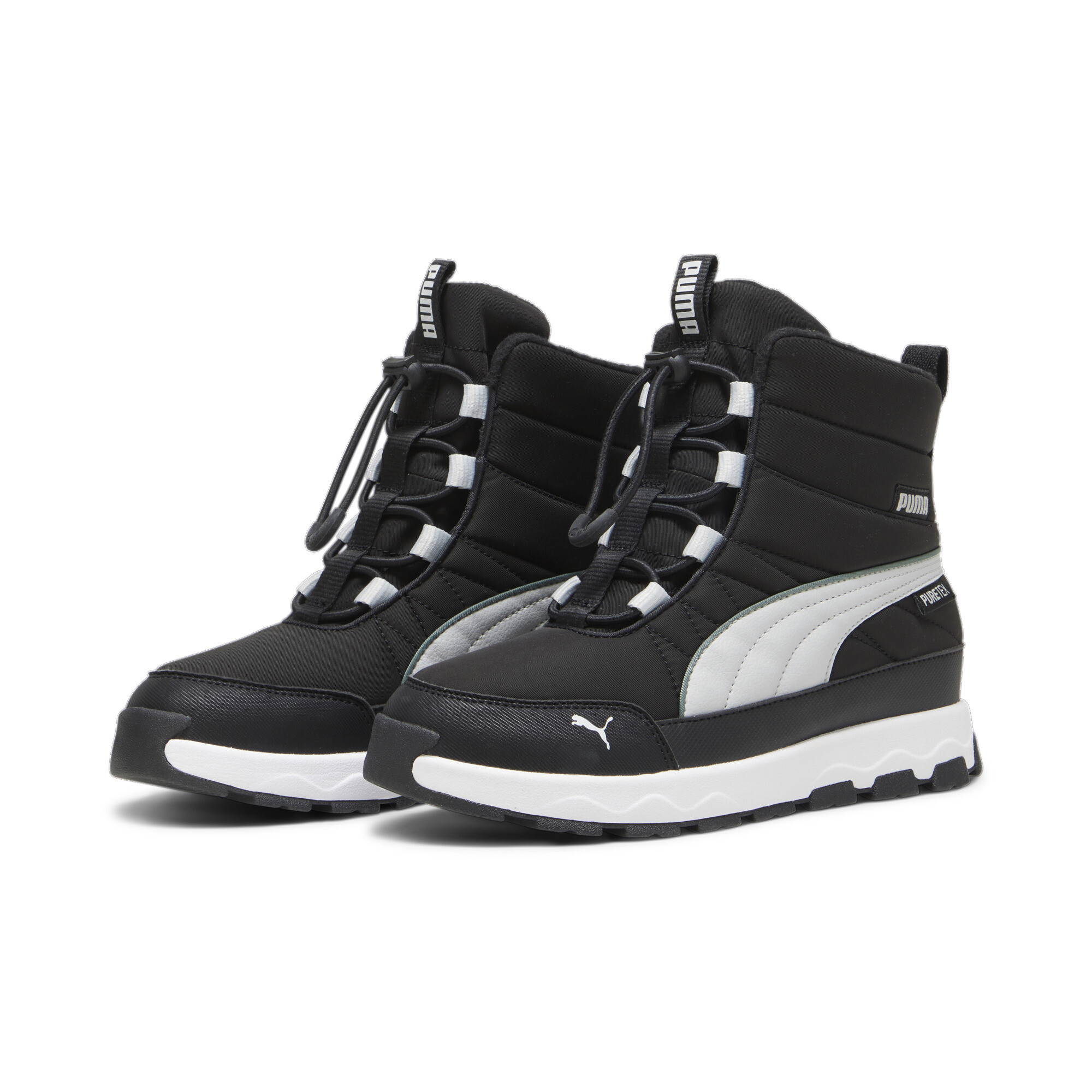 Puma Evolve Puretex Youth Boots, Black, Size 38, Shoes