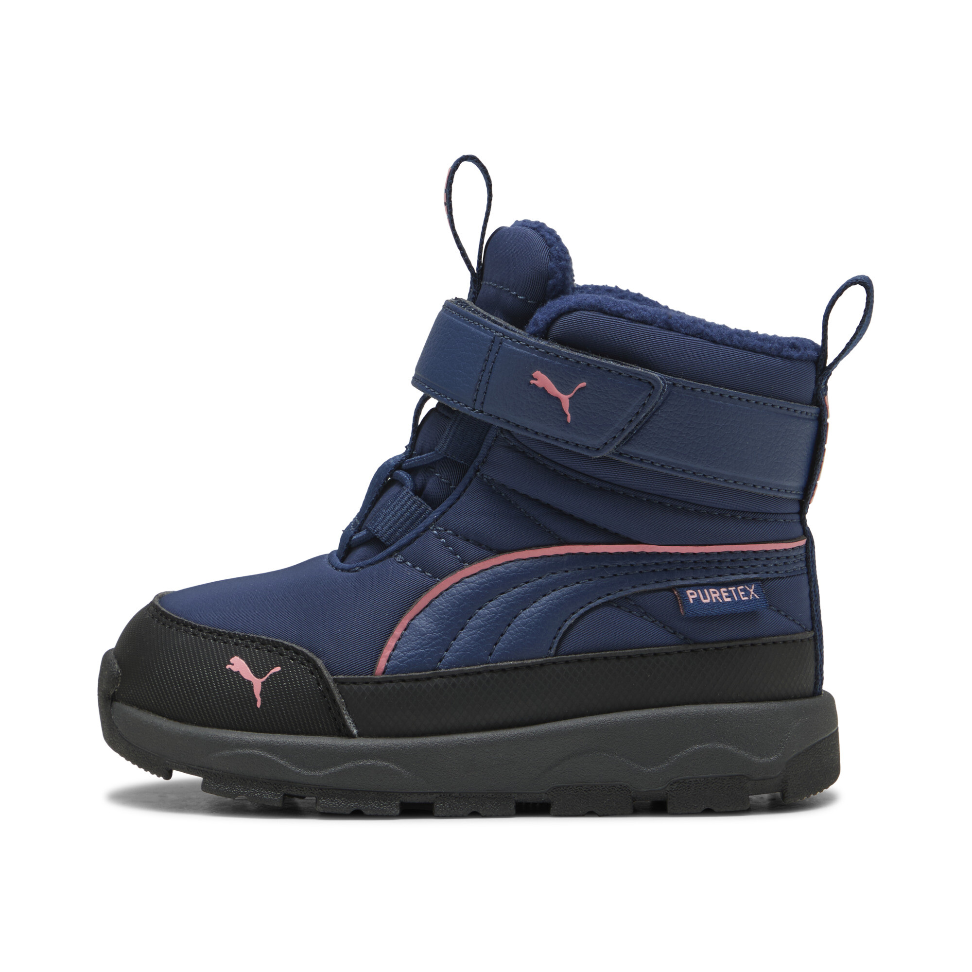 PUMA Evolve Puretex Toddlers' Easy On Waterproof Boots in Blue, Size 8