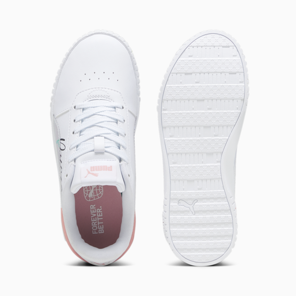 Carina 2.0 Crystal Wings Youth Sneakers, PUMA White-Peach Smoothie-PUMA Black, large-ZAF