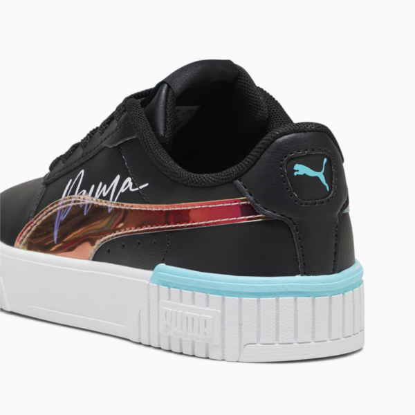 Carina 2.0 Crystal Wing Kids' Sneakers, PUMA Black-Team Aqua-PUMA White, large-ZAF