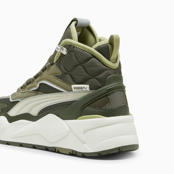 RS-X Hi Sneakers, Dark Olive-Vapor Gray, large-MEX