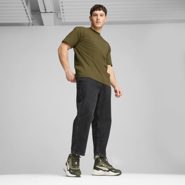 RS-X Hi Sneakers, Dark Olive-Vapor Gray, large-MEX