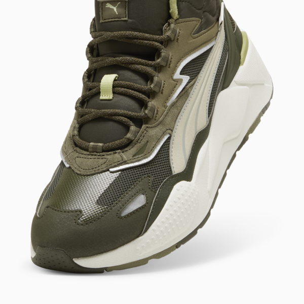 RS-X Hi Sneakers, Dark Olive-Vapor Gray, large-MEX