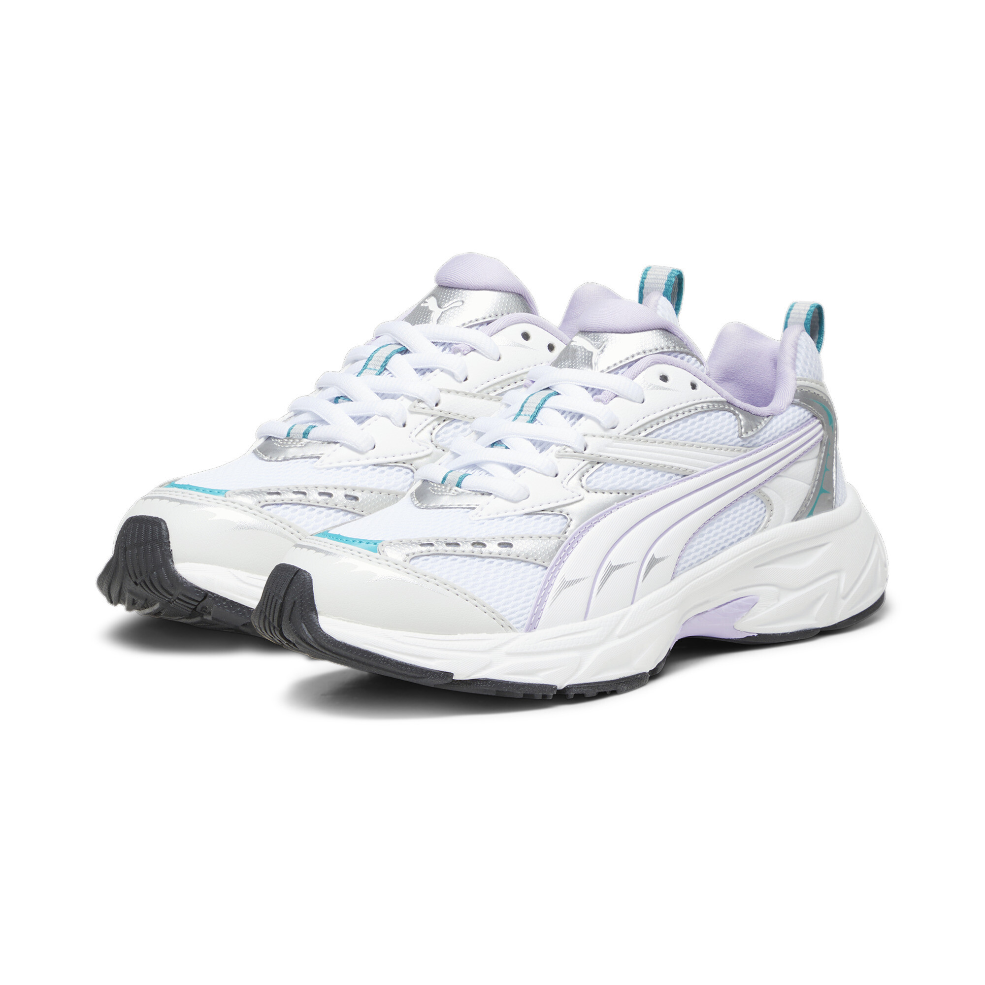 Puma Morphic Sneakers, White, Size 36, Shoes
