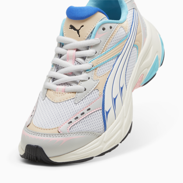 Zapatillas PUMA Morphic, Feather Gray-Team Aqua-Frosted Ivory, large-ARG