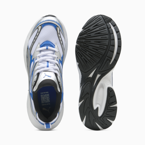 PUMA Morphic Sneakers, PUMA White-PUMA Silver-PUMA Team Royal, large-ZAF