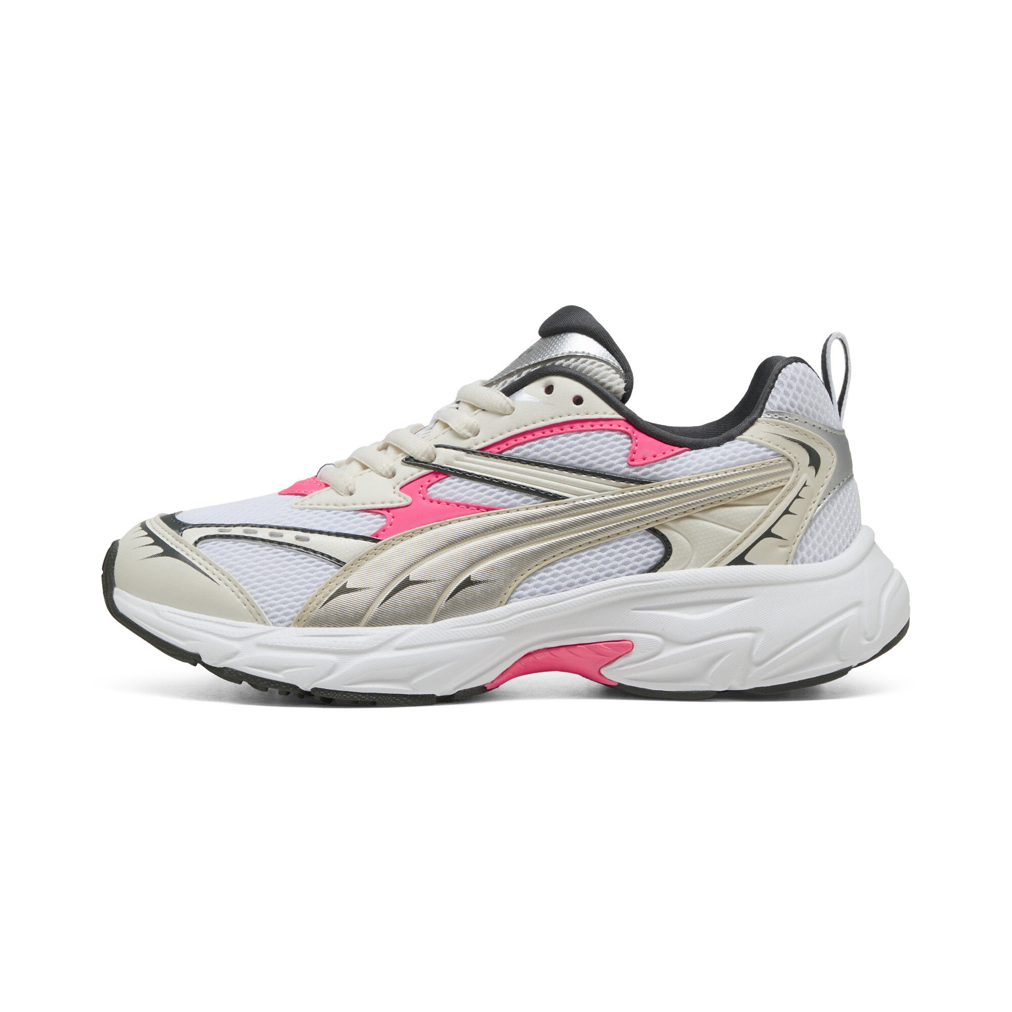 Puma Morphic Sneakers Schuhe | Mit Plain | White/Warm White/Sun Struck | Größe: 36