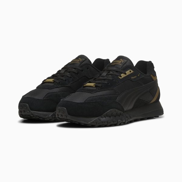 Blktop Rider Sneakers, PUMA Black-Wild Willow, large-MEX