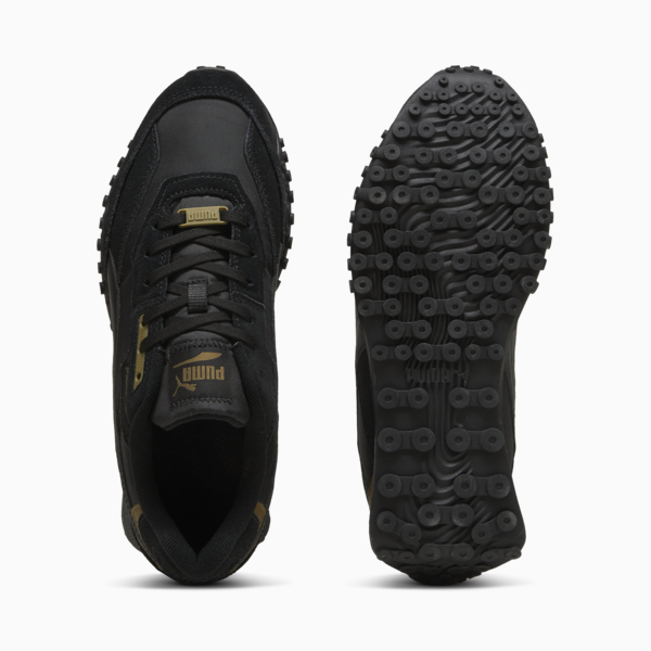 Blktop Rider Sneakers, PUMA Black-Wild Willow, large-MEX