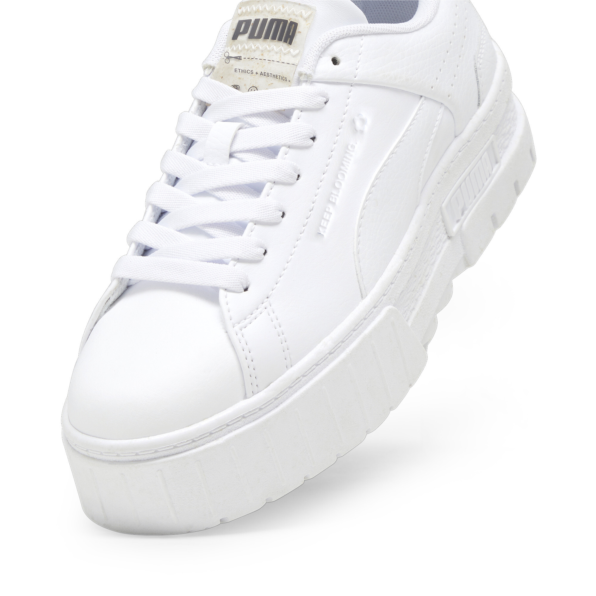 Women's Puma Mayze 'Be A Poems Sneakers, White, Size 35.5, Shoes