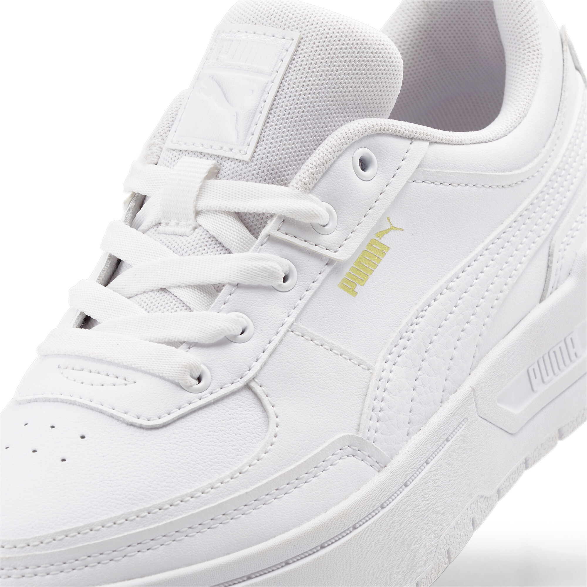 Women's PUMA Cali Dream Leather Sneakers Women In White, Size EU 39