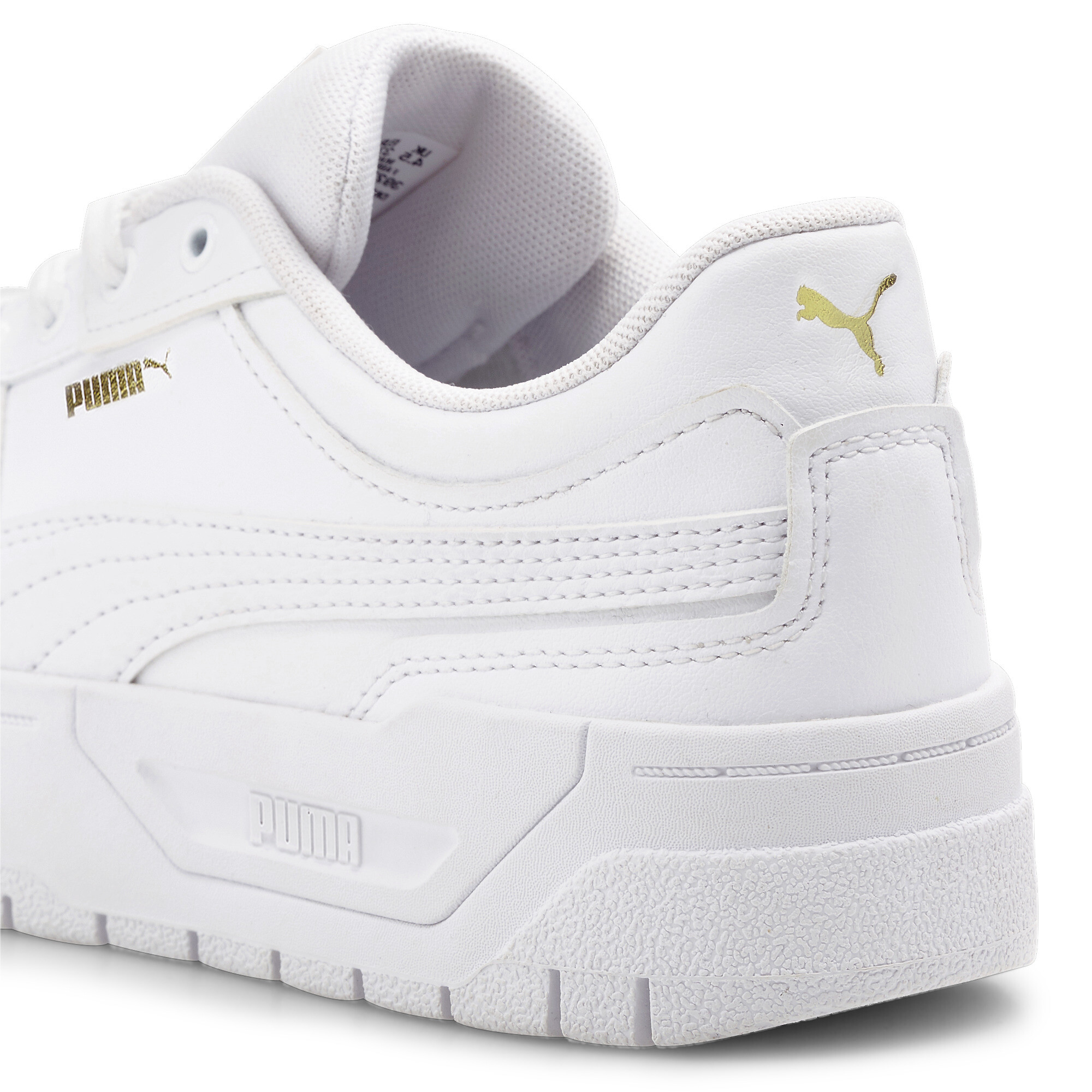 Women's PUMA Cali Dream Leather Sneakers Women In White, Size EU 38