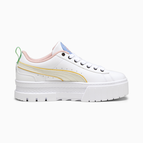 Mayze "Women on the Ball" Women's Sneakers, PUMA White, large-ZAF
