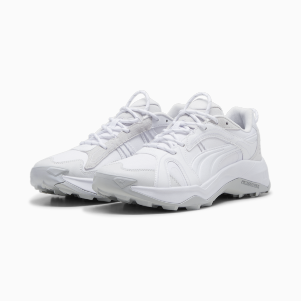 Explore NITRO Sneakers, PUMA White-Ash Gray, large-ZAF