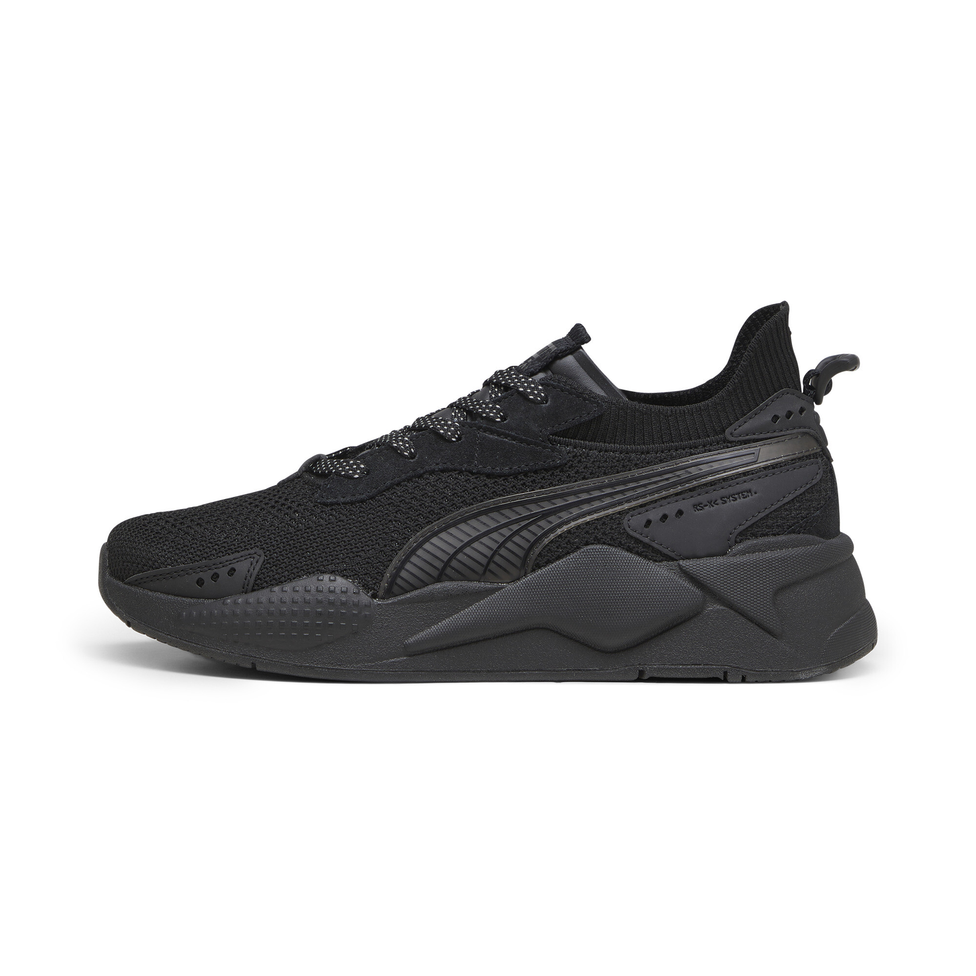 Kids' PUMA RS-XK Sneakers In Black, Size EU 47