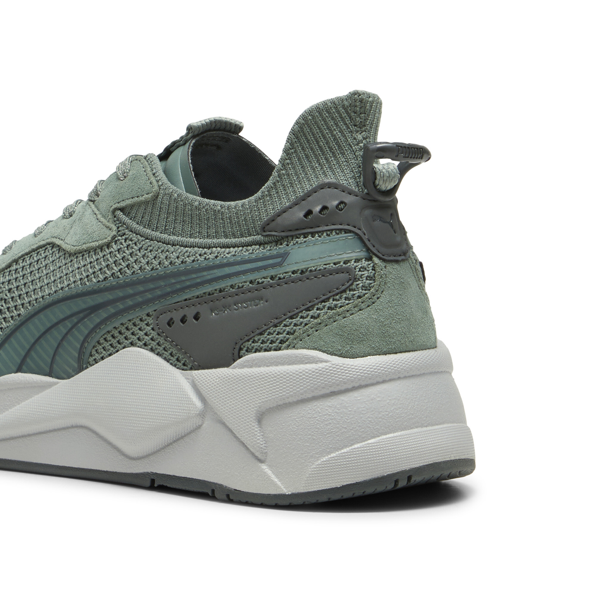 Kids' PUMA RS-XK Sneakers In Green, Size EU 40.5