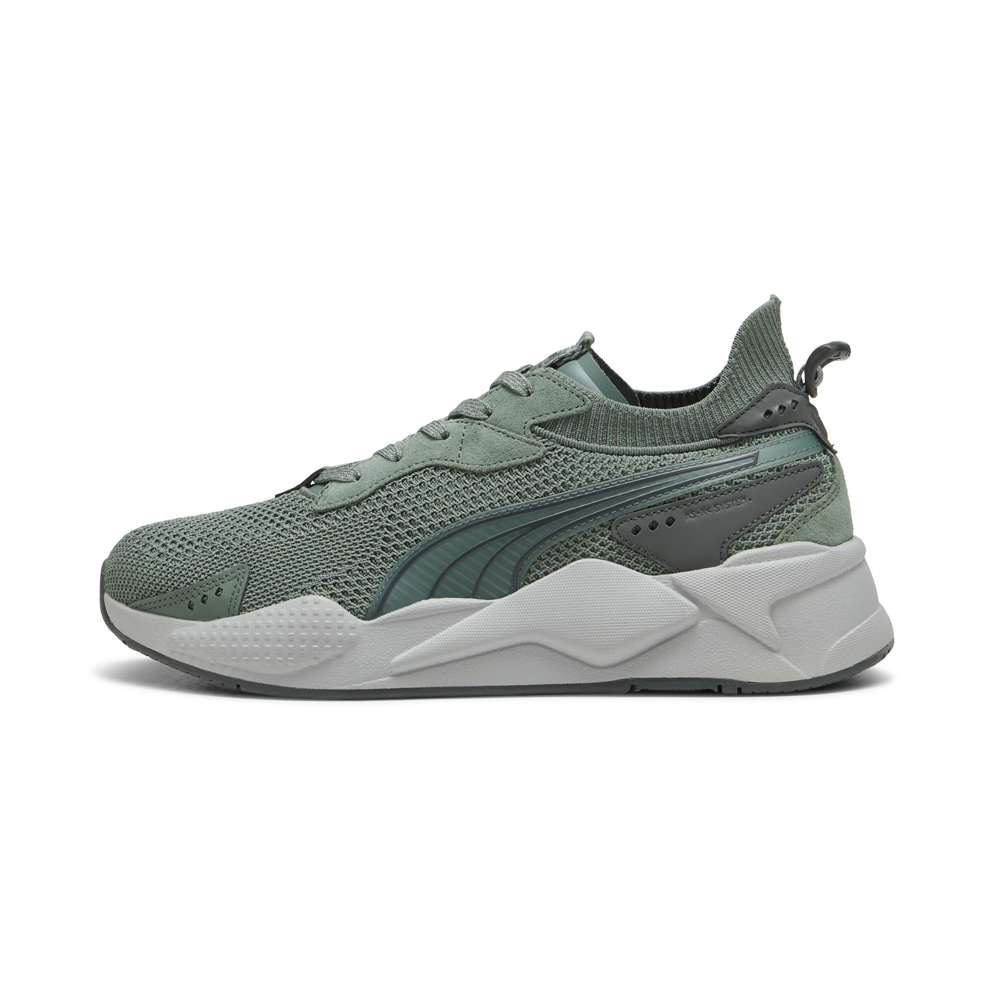 Kids' PUMA RS-XK Sneakers In Green, Size EU 40.5