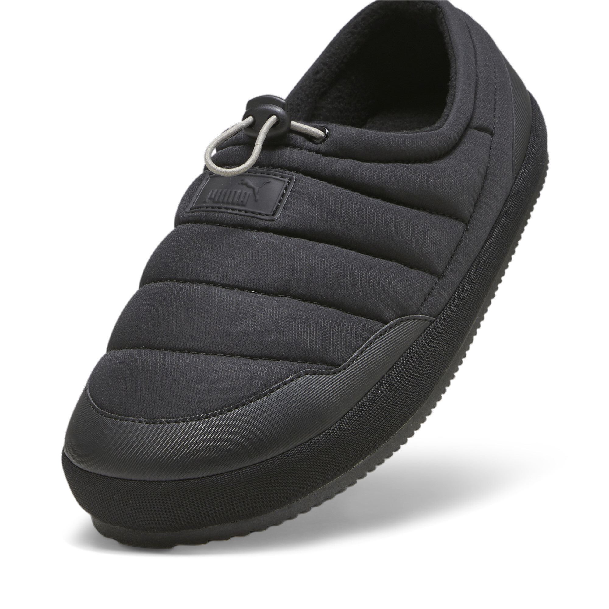 Puma Tuff Padded Plus Slippers, Black, Size 46, Shoes