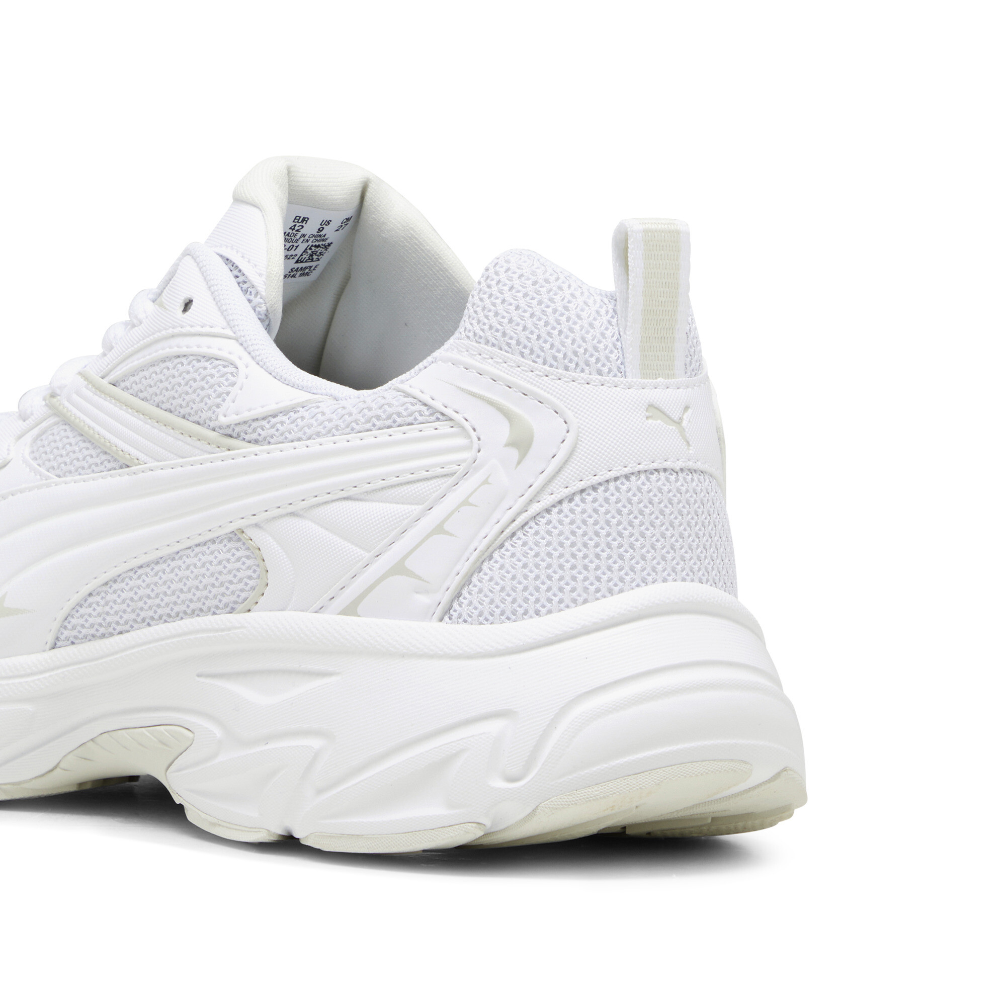 Puma Morphic Base Sneakers, White, Size 37, Shoes