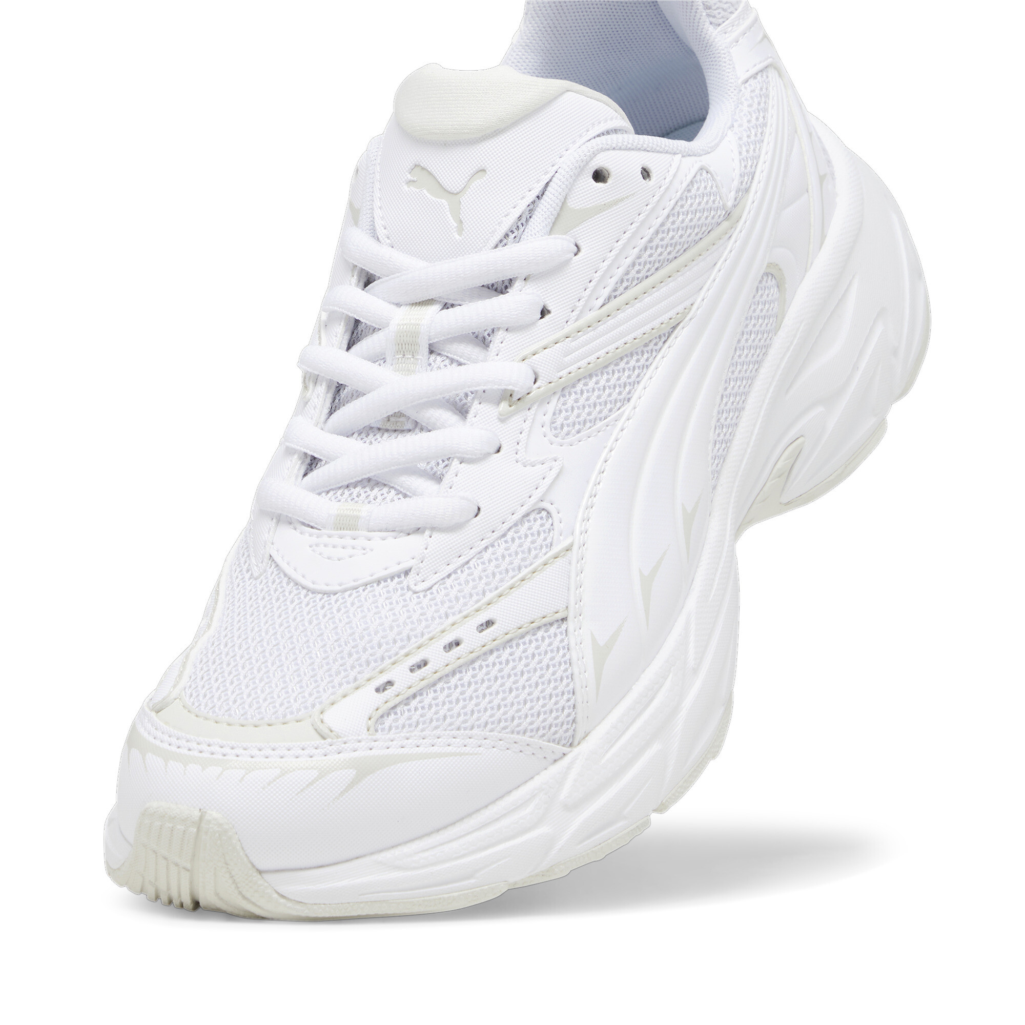 Men's PUMA Morphic Base Sneakers In White, Size EU 45