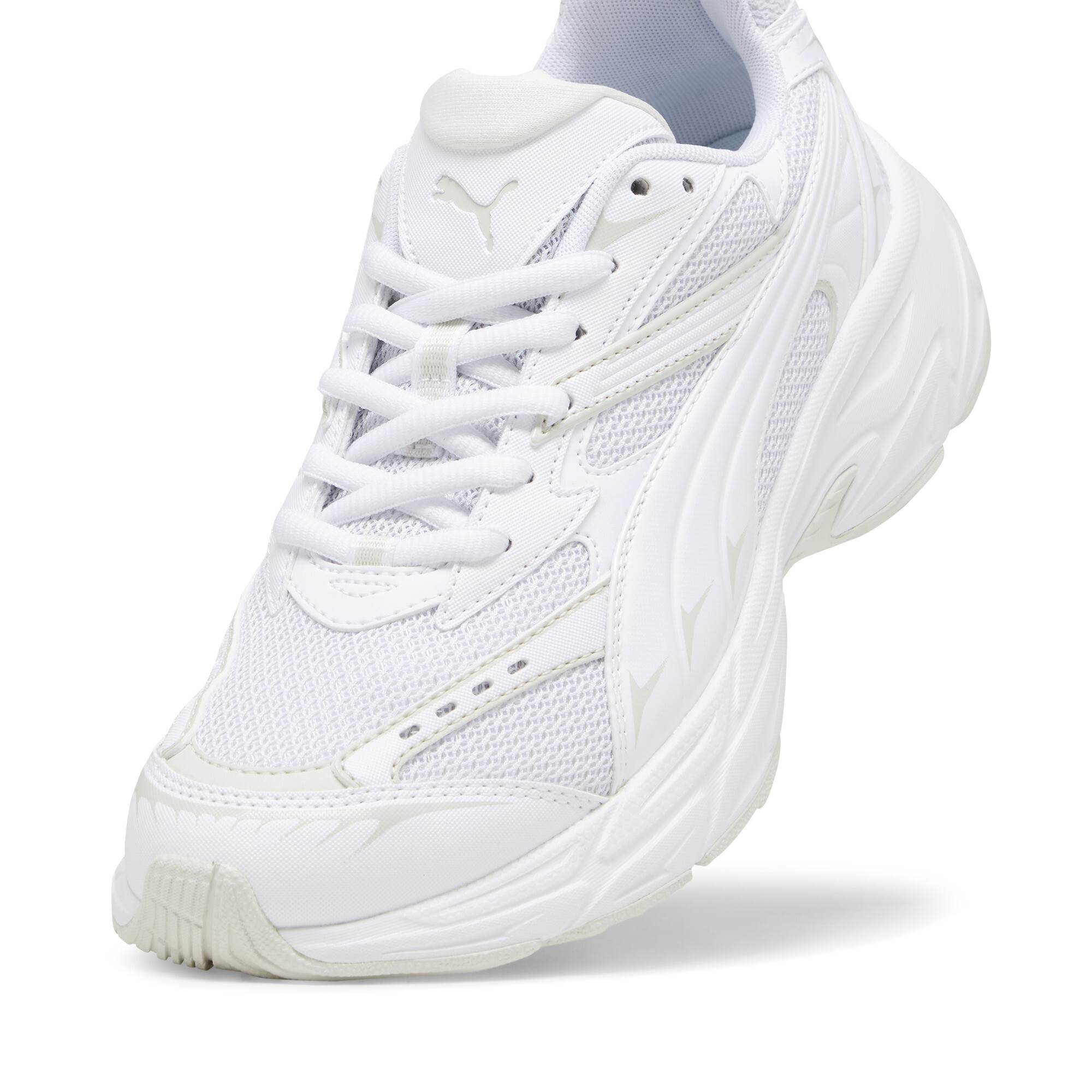 Puma Morphic Base Sneakers, White, Size 37, Shoes