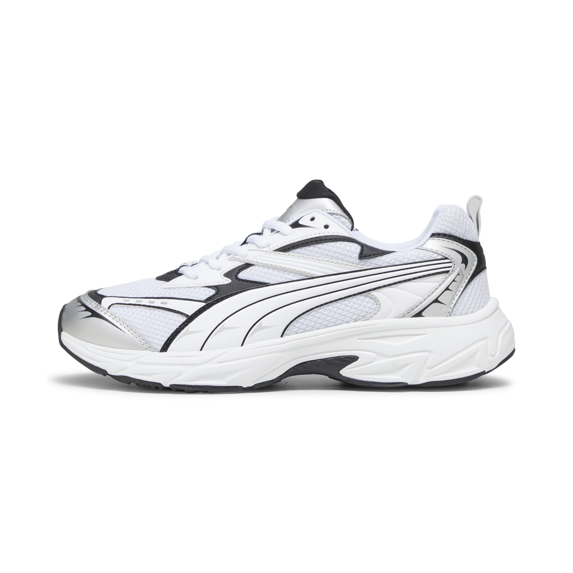 Puma Morphic Base Sneakers Schuhe | Mit Plain | Feather Gray/Black | Größe: 40.5